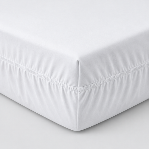 POLTEX EnduraSoft King Fitted Sheet – 78 × 80 × 12 Inches