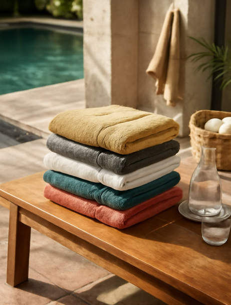 Solid Dyed Pool Towel