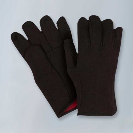 Extra Heavy Weight Lined Brown Jersey Gloves