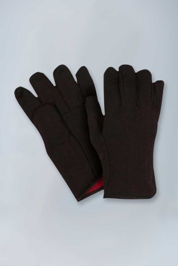 Extra Heavy Weight Lined Brown Jersey Gloves