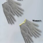 Gray Knit Cotton Work Gloves - Poltex International Inc Gray Knit Cotton Work Gloves