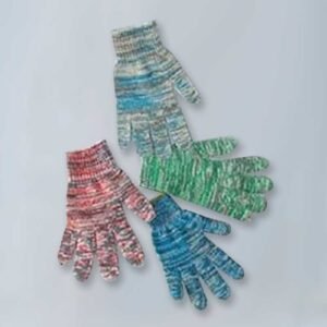 Multi-Color Heavy Weight String Knit Gloves