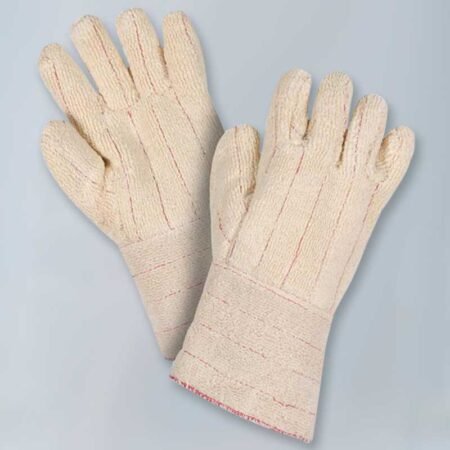 (12 Pairs) Extra Heavy Weight Loop Out Terry Gauntlet Cuff Gloves