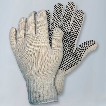 (30 Dz/Case) String Knit Gloves with Plastic Dots