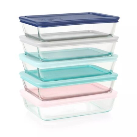 10pc Glass Meal Prep Set