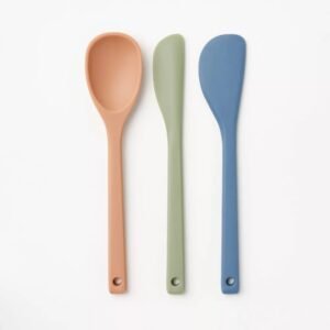 3pk Silicone Mini Spatula Set
