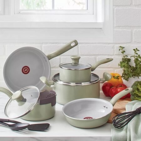 Fresh Simply Cook 12-Piece Ceramic Cookware Set
