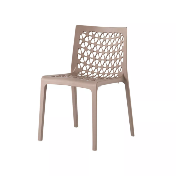 2pc Milan Stackable Dining Chairs