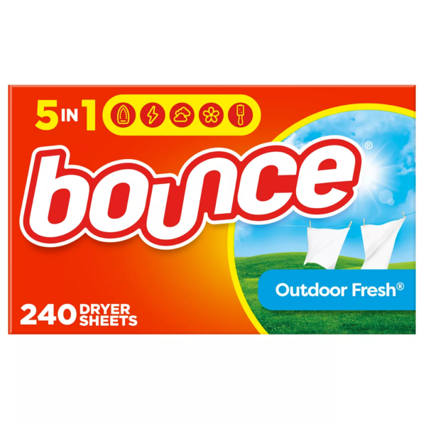 Bounce Outdoor Fresh Fabric Sheets