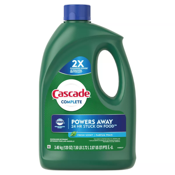 Cascade Complete Dishwashing Liquid Gel