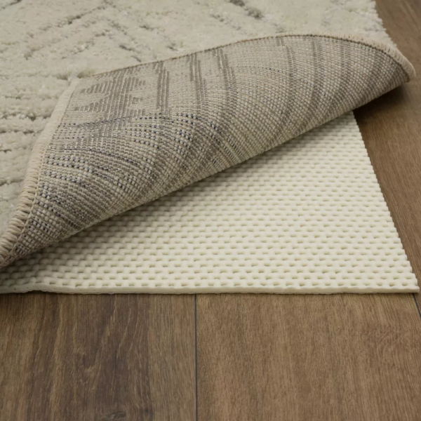 Comfort Grip Plush Rug Pad Ivory