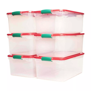 Plastic Storage Bin Container