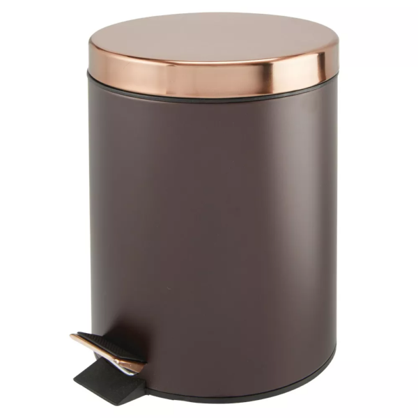 mDesign Round Garbage Bin