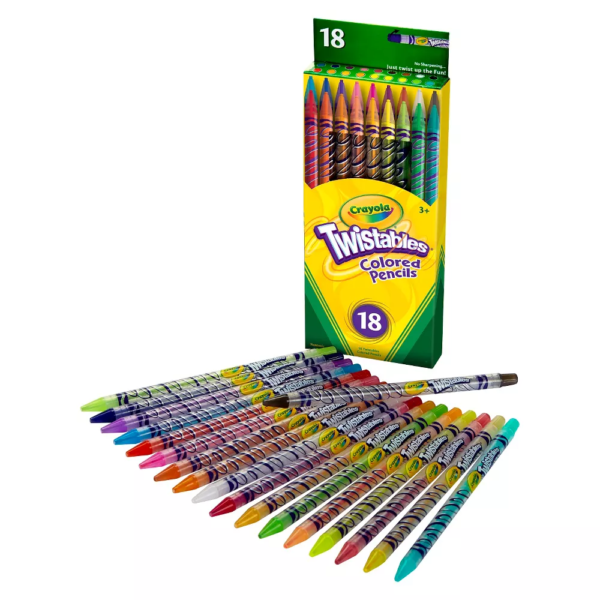 Crayola Twistable Colored Pencils 18ct