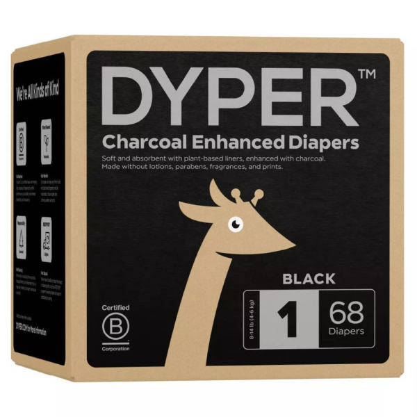 DYPER Charcoal Enhanced Diapers