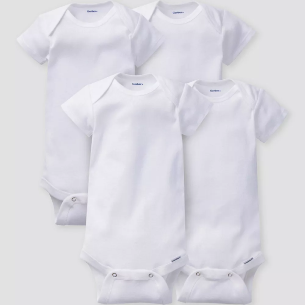 Gerber Baby Short Sleeve Onesies