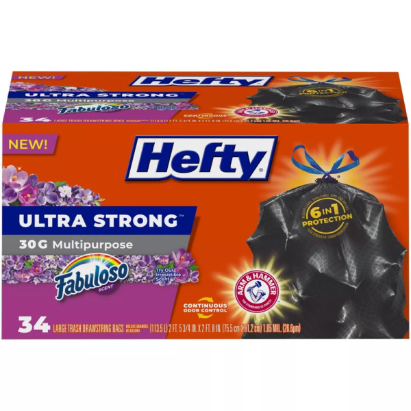 Hefty Ultra Strong Trash Bags