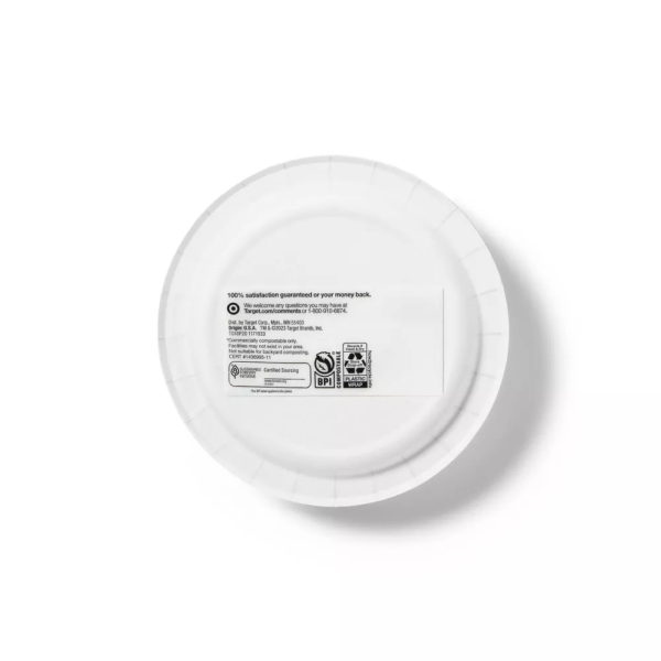 Holiday Disposable Dinnerware Plate