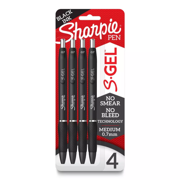 Sharpie Gel Pens S-Gel 07mm Black