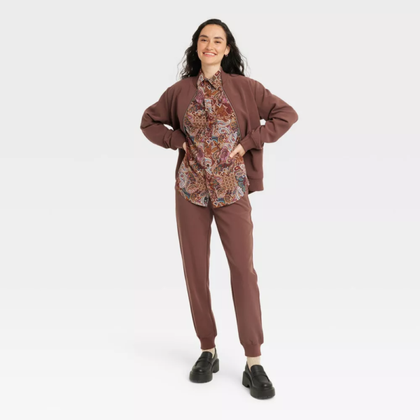 Houston White Adult Tailored Joggers - Brown