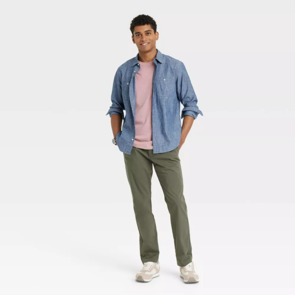 Mens Button-Down Shirt - Goodfellow Co™