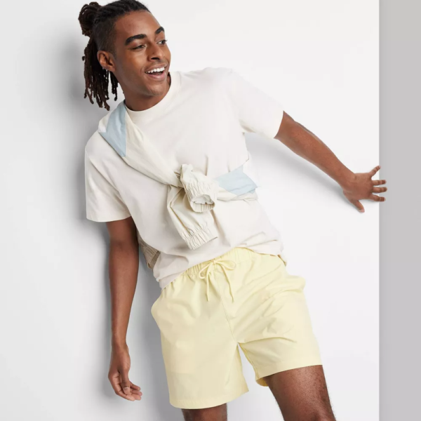 Mens Casual Fit Pull-On Shorts