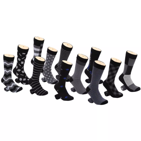 Mio Marino Mens Modern Collection Dress Socks