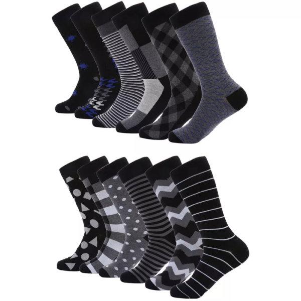 Mio Marino Mens Modern Collection Dress Socks