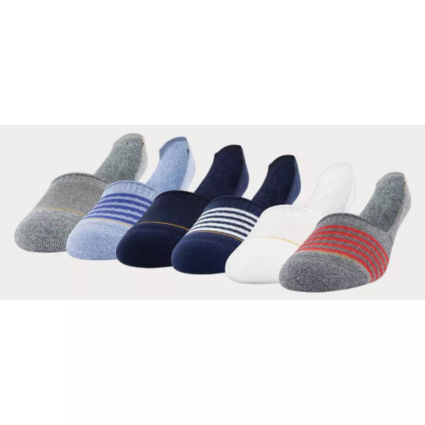 Signature Gold by GOLDTOE Mens Modern Essential Invisible Socks