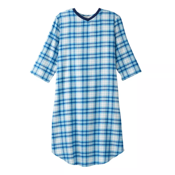Silverts Adaptive Exam Gown for Men Snap Closure