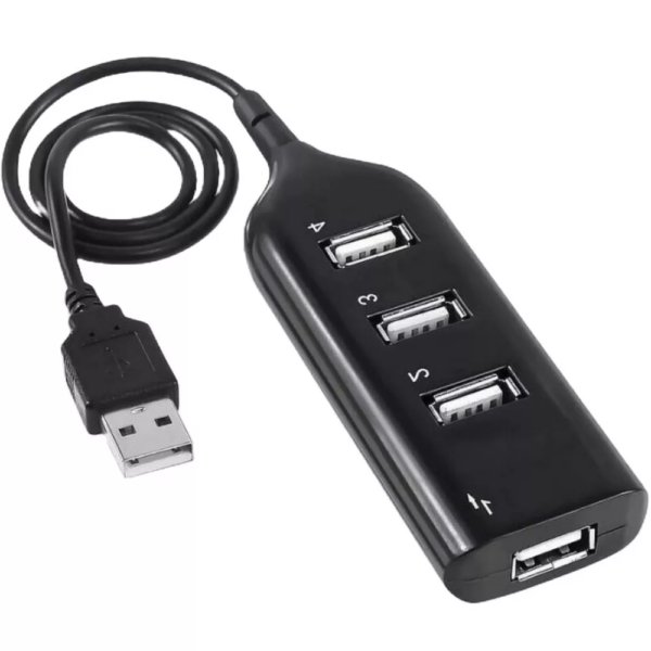 USB 20 Hi-Speed 4-Port Splitter Hub