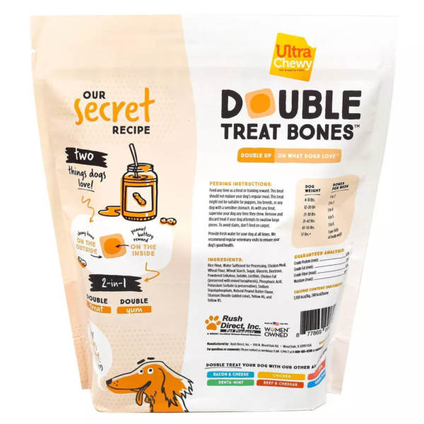 Ultra Chewy Peanut Butter Dog Treats