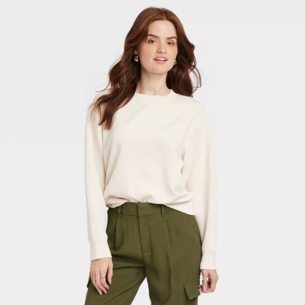 Womens Sandwash Sweatshirt - A New Day™