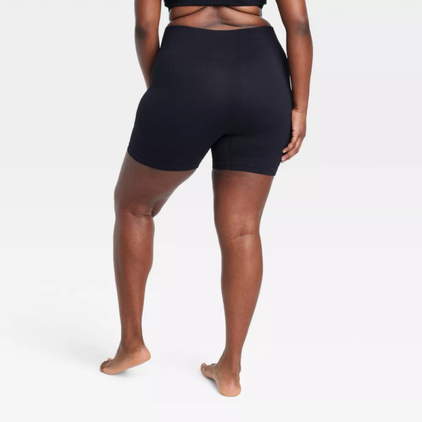 Womens Seamless Ribbed Bike Shorts - Colsie™