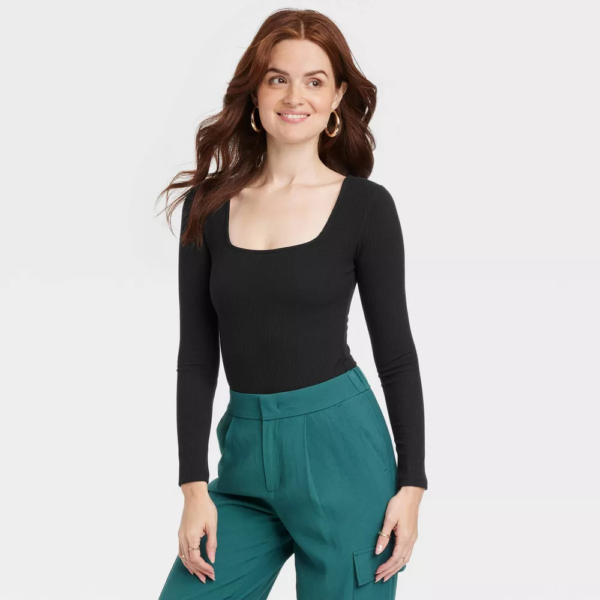 Womens Slim Fit Bodysuit - A New Day™