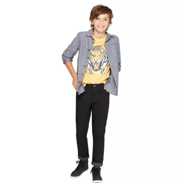 Boys Stretch Skinny Fit Jeans - Cat Jack™