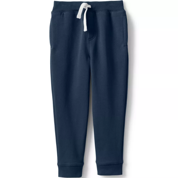 Lands End School Uniform Kids Jogger Sweatpants