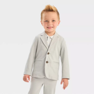 Toddler Boys Stretch Knit Blazer
