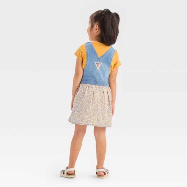 Toddler Girls Floral Skirtall
