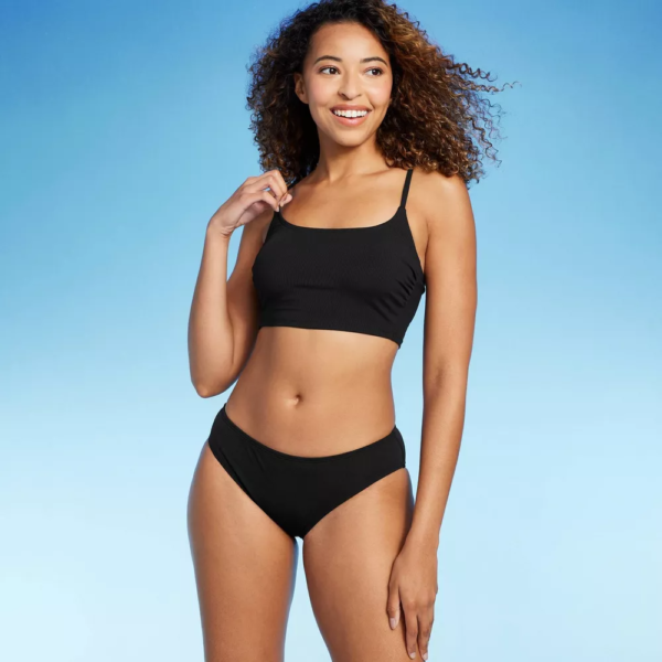 Womens Ribbed Hipster Bikini Bottom - Shade Shore™