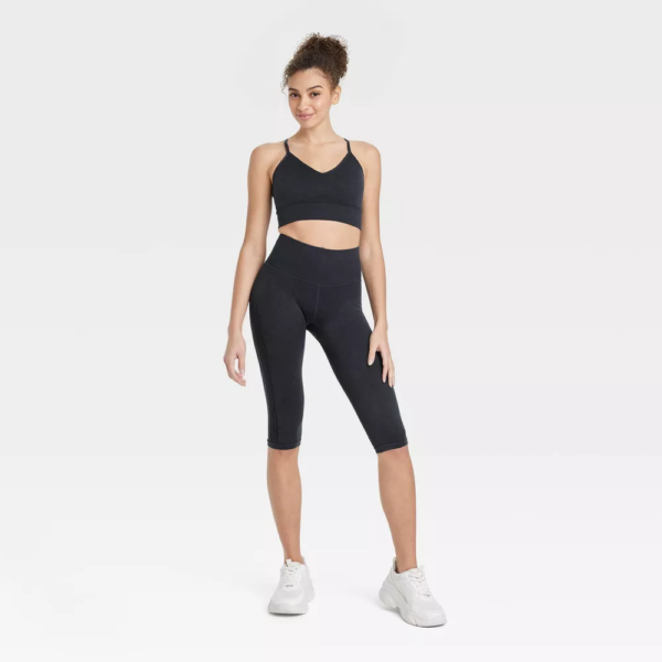 Womens Seamless Cross Back Bra - JoyLab™