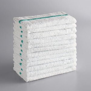 Barmop 16" x 19" Green Striped 32 oz (300/case)